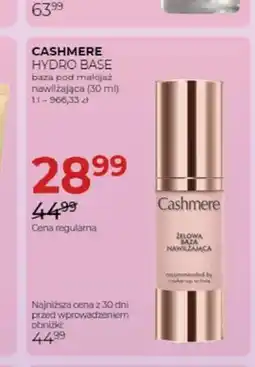 Jawa Drogerie Baza pod makijaż nawilżająca Cashmere Hydro Base oferta