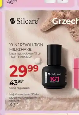 Jawa Drogerie Baza hybrydowa Silcare 10 in 1 Revolution Milkshake oferta