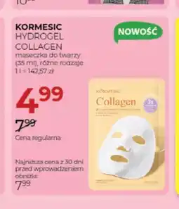 Jawa Drogerie Maseczka do twarzy Kormesic Hydrogel Collagen oferta