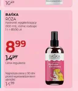 Jawa Drogerie Hydrolat wygładzający Baśka Róża oferta