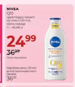 Jawa Drogerie Balsam do ciała ujędrniający Nivea Q10 oferta