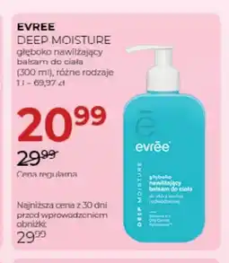 Jawa Drogerie Balsam do ciała głęboko nawilżający Evree Deep Moisture oferta