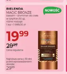 Jawa Drogerie Balsam shimmer do ciała w sztyfcie Bielenda Magic Bronze oferta