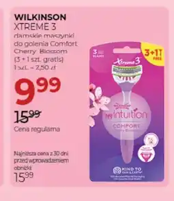 Jawa Drogerie Damskie maszynki do golenia Wilkinson Xtreme 3 Comfort Cherry Blossom 4-pak oferta