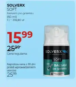 Jawa Drogerie Balsam po goleniu Solverx Soft oferta