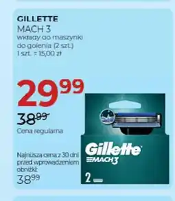 Jawa Drogerie Wkłady do maszynki do golenia Gillette Mach 3 oferta