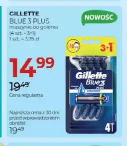 Jawa Drogerie Maszynki do golenia Gillette Blue 3 Plus oferta