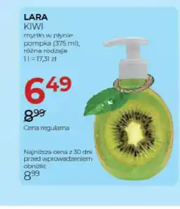 Jawa Drogerie Mydło w płynie pompka Lara Kiwi oferta