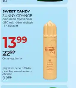 Jawa Drogerie Pianka do mycia ciała Sweet Candy Sunny Orange oferta