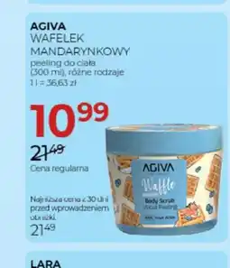 Jawa Drogerie Peeling do ciała Agiva Wafelek Mandarynkowy oferta