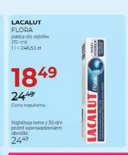 Jawa Drogerie Pasta do zębów Lacalut Flora oferta