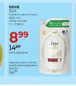 Jawa Drogerie Mydło w płynie zapas Dove Silk oferta