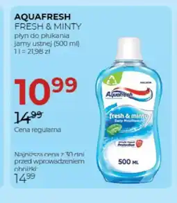 Jawa Drogerie Płyn do płukania jamy ustnej Aquafresh Fresh & Minty oferta