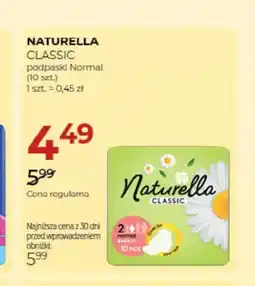 Jawa Drogerie Podpaski Naturella Classic Normal oferta