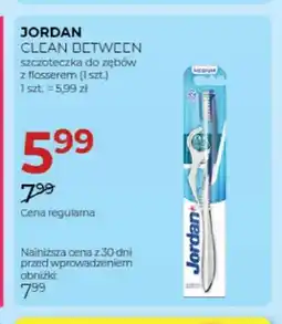 Jawa Drogerie Szczoteczka do zębów Jordan Clean Between oferta