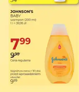 Jawa Drogerie Szampon Johnson's Baby oferta