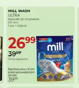 Jawa Drogerie Kapsułki do zmywarki Mill Wash Ultra oferta