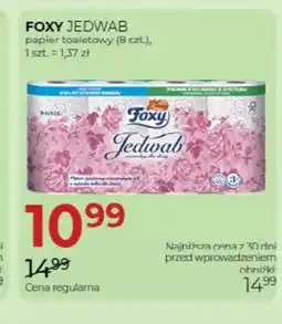 Jawa Drogerie Papier toaletowy Foxy Jedwab 8-pak oferta
