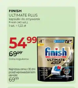 Jawa Drogerie Kapsułki do zmywarki Finish Ultimate Plus Fresh oferta