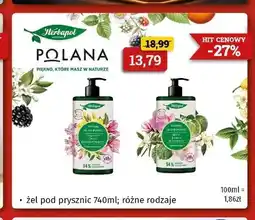Drogeria Kosmyk Żel pod prysznic Herbapol Polana oferta