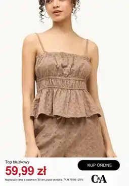 C&A Top bluzkowy C&A oferta