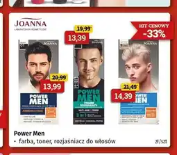 Drogeria Kosmyk Toner do włosów Joanna Power Men oferta