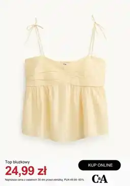 C&A Top bluzkowy C&A oferta