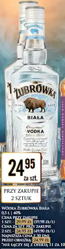 Dino Wódka Żubrówka Biała oferta