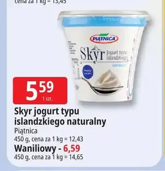 E.Leclerc Skyr jogurt typu islandzkiego naturalny Piątnica oferta