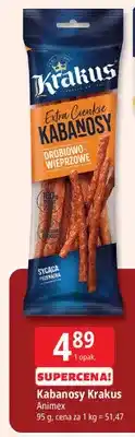 E.Leclerc Kabanosy drobiowo-wieprzowe Krakus oferta