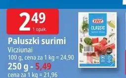 E.Leclerc Paluszki surimi Vici Classic oferta