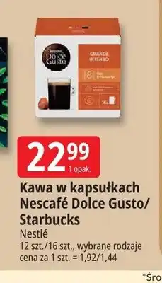 E.Leclerc Kawa w kapsułkach Nescafe Dolce Gusto oferta