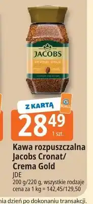 E.Leclerc Kawa rozpuszczalna Jacobs Cronat Gold oferta