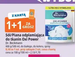 E.Leclerc Piana odplamiająca do tkanin Dr. Beckmann Oxi-Power oferta