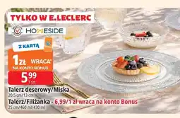 E.Leclerc Talerz deserowy Homeside oferta