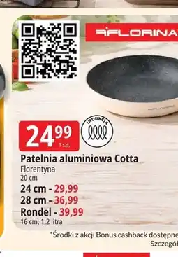 E.Leclerc Patelnia aluminiowa Florina Cotta oferta