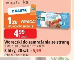 E.Leclerc Woreczki do zamrażania ze struną oferta