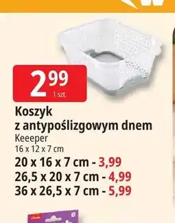 E.Leclerc Koszyk z antypoślizgowym dnem Keeeper 16x12x7 cm oferta