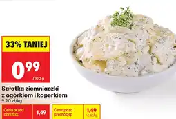 Biedronka Sałatka ziemniaczki z ogórkiem i koperkiem oferta