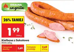 Biedronka Kiełbasa z Sokołowa oferta
