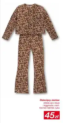 KiK Dziecięcy zestaw bluza i legginsy oferta