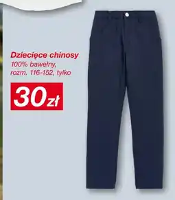 KiK Spodnie chinosy dziecięce Cool Club 100% bawełny oferta