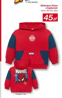 KiK Dziecięca bluza z kapturem Marvel Spider-Man oferta