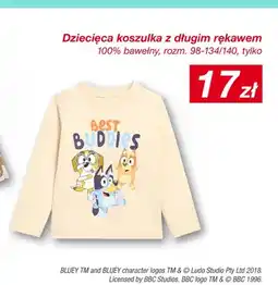 KiK Dziecięca koszulka z długim rękawem Bluey oferta