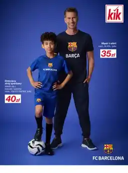KiK Dziecięcy strój sportowy FC Barcelona oferta
