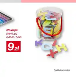 KiK Naklejki cyferki oferta