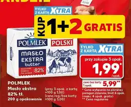 Kaufland Masło ekstra Polmlek Polski oferta