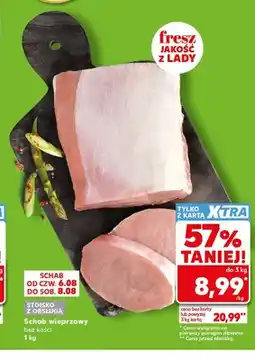 Kaufland Schab wieprzowy bez kości oferta