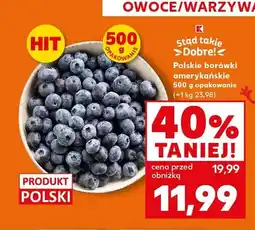 Kaufland Borówki amerykańskie polskie oferta