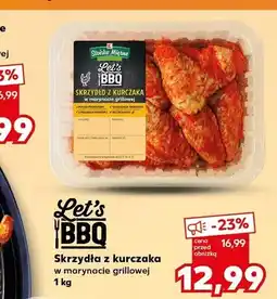 Kaufland Skrzydła z kurczaka w marynacie grillowej Let's BBQ oferta